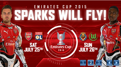 Arsenal emirates cup 2015